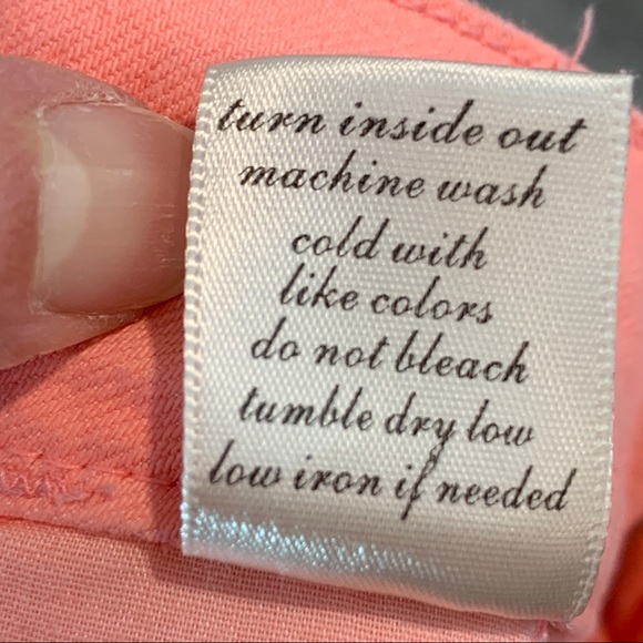 Harper Coral Colored Shorts 26 - Picture 4 of 7